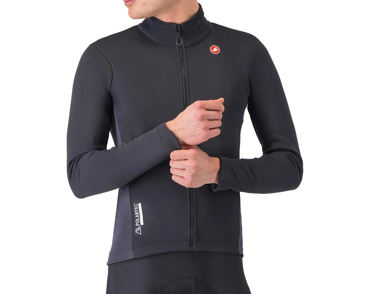 Castelli Entrata 2 Jacket (Light Black/Dark Grey) (L)